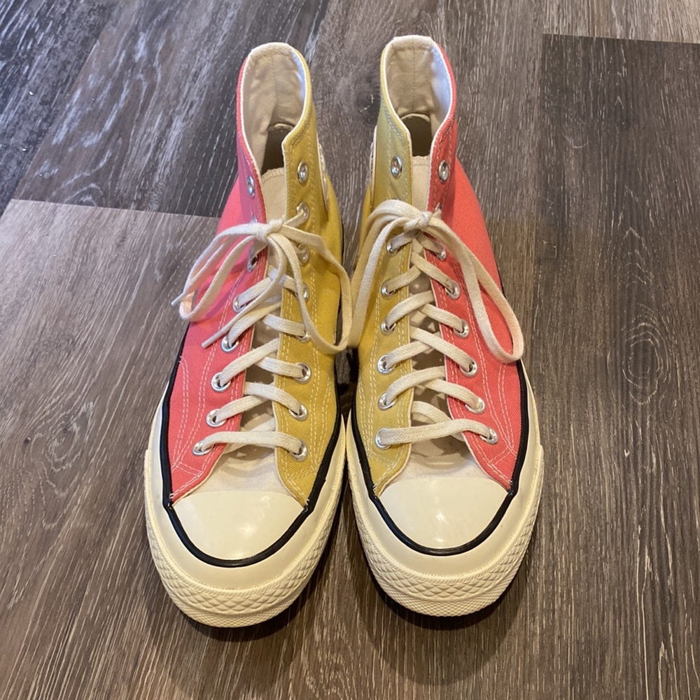Pink Lemonade Hightop converse 💖🍋 - Picture 4 of 6